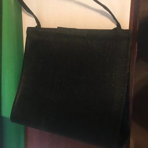 little black purse evening bag